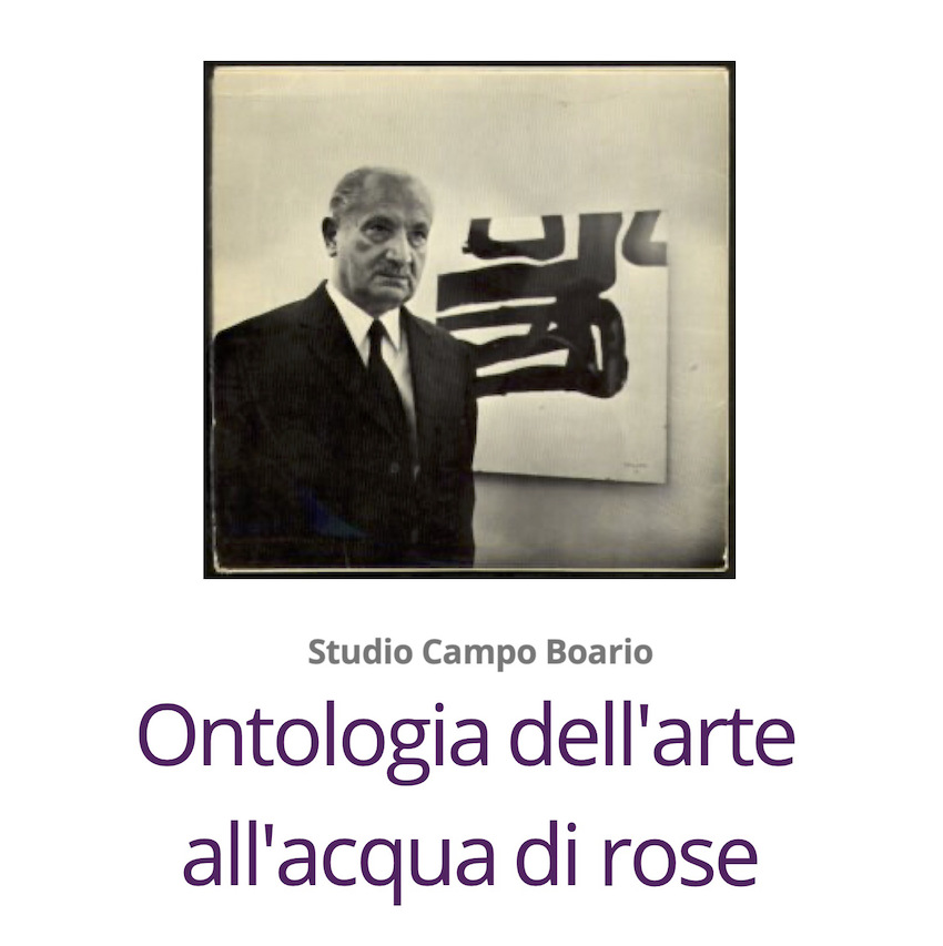Ontologia dell’arte all’acqua di rose: proiezione documentario